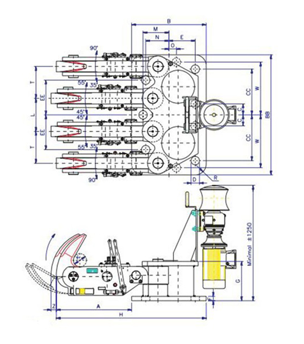 Quadruple Hook Quick Release Mooring Hook 3.jpg